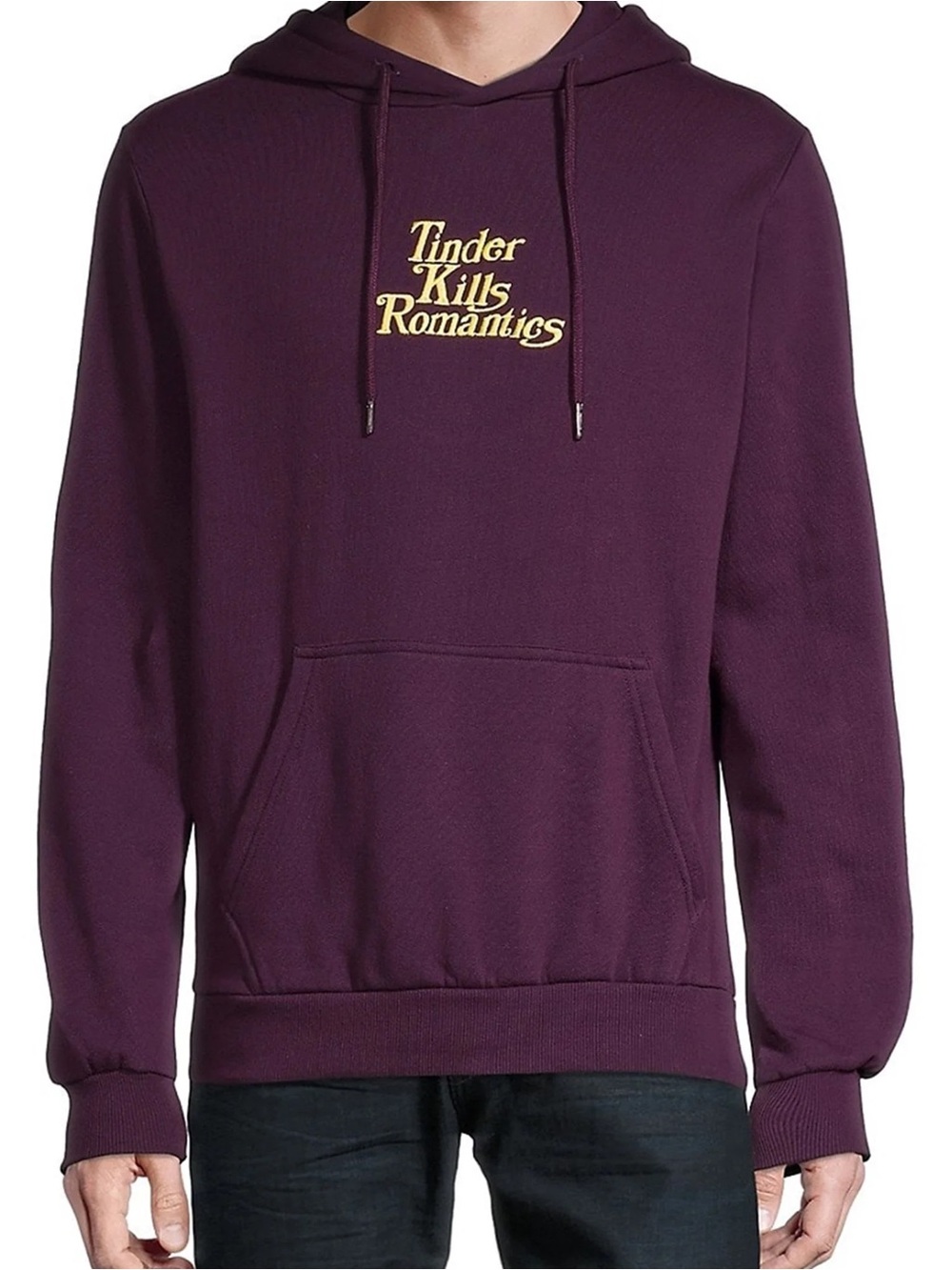 ELEVEN PARIS “Tinder Kills Romantics” Purple Hoodie